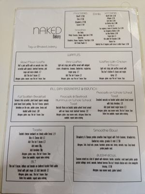  at Naked Bakery in Edinburgh