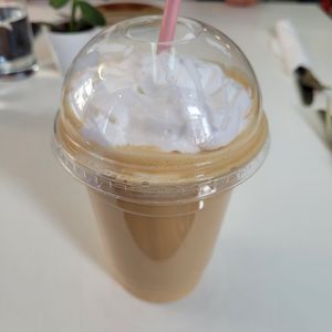 Biscoff milkshake at Naked Bakery in Edinburgh