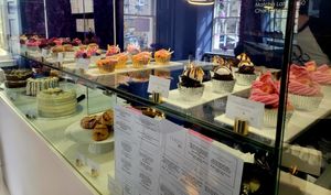 Mouth watering options at Naked Bakery in Edinburgh