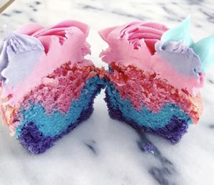 Cupcakes at Naked Bakery in Edinburgh