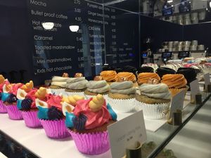 Cupcakes  at Naked Bakery in Edinburgh