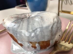 Biscoff Doughnut at Naked Bakery in Edinburgh