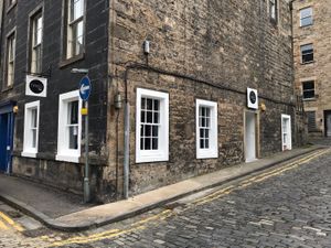 Exterior  at Naked Bakery in Edinburgh