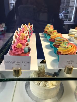 Cupcakes  at Naked Bakery in Edinburgh