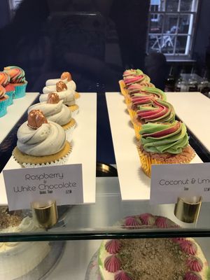 Cupcakes  at Naked Bakery in Edinburgh