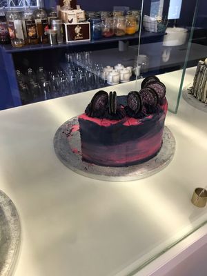 Cake at Naked Bakery in Edinburgh
