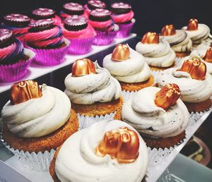 Skull cupcakes at Naked Bakery in Edinburgh