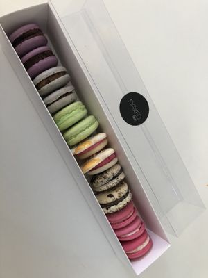 Vegan French macarons  at Naked Bakery in Edinburgh