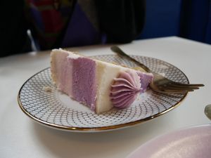 Funfetti cake at Naked Bakery in Edinburgh