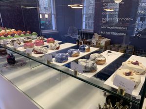 Donuts  at Naked Bakery in Edinburgh