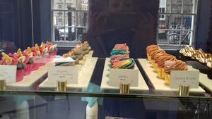 Cupcakes at Naked Bakery in Edinburgh