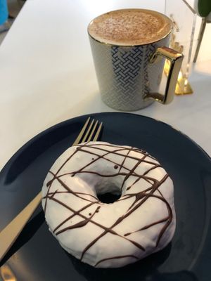 Best vegan doughnut  at Naked Bakery in Edinburgh