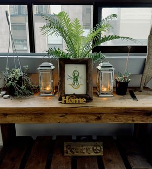 On the level 3 entrance   at HOME Bistro and Cafe in Busan