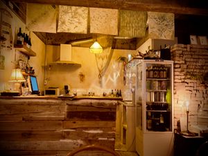 The bar  at HOME Bistro and Cafe in Busan