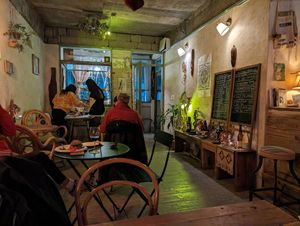 Inside at HOME Bistro and Cafe in Busan