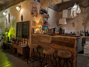 Inside at HOME Bistro and Cafe in Busan