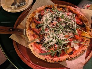 Pizza at HOME Bistro and Cafe in Busan