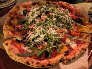 Pizza at HOME Bistro and Cafe in Busan