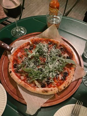 Peace pizza  at HOME Bistro and Cafe in Busan