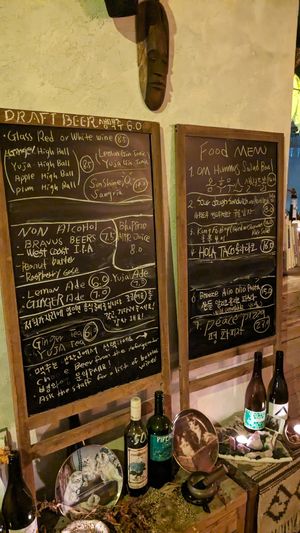 Vegan Menu Nov 2024 at HOME Bistro and Cafe in Busan