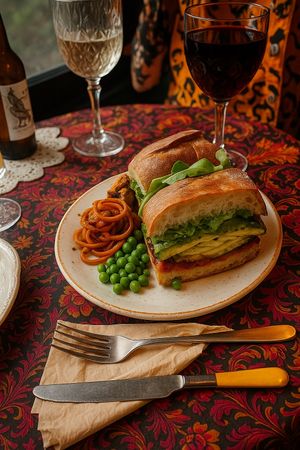 Sandwich  at HOME Bistro and Cafe in Busan