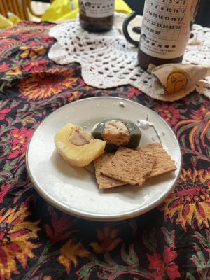 Dessert cookies  at HOME Bistro and Cafe in Busan