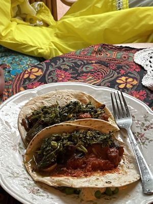 Hola tacos  at HOME Bistro and Cafe in Busan