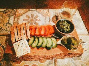 Basil Pesto Plate at HOME Bistro and Cafe in Busan