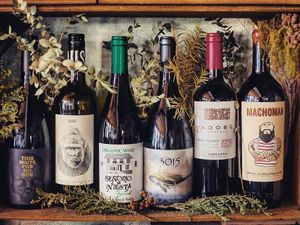 Vegan & Orgarnic wines at HOME Bistro and Cafe in Busan