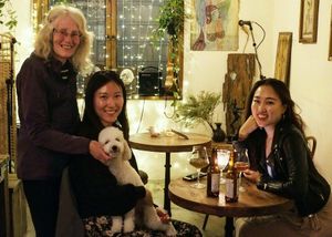 🐩🐩 at HOME Bistro and Cafe in Busan