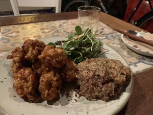 Mushroom Nuggets  at HOME Bistro and Cafe in Busan
