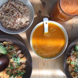 veggies  at Beijing Vegan Hut in Beijing