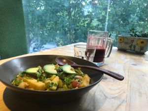 Moroccan stew at Beijing Vegan Hut in Beijing