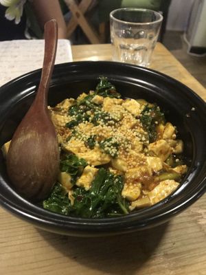 Spicy Tofu at Beijing Vegan Hut in Beijing