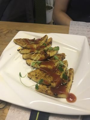 Baked Tofu at Beijing Vegan Hut in Beijing