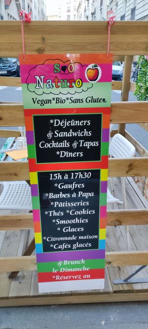 Tea time at Mon Resto Sans Gluten in Paris