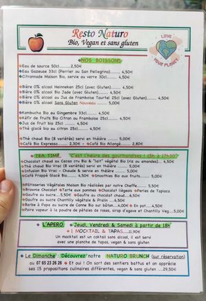 New menu at Mon Resto Sans Gluten in Paris