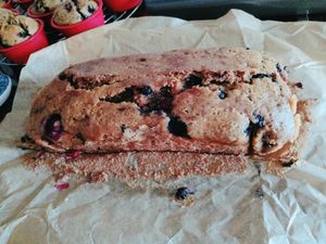 Coconut sugar berry loaf at Sweets by Pepper in Geneva