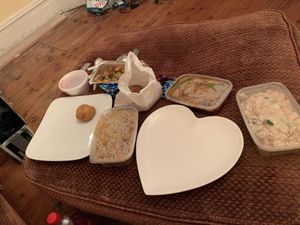 Fully vegan offerings! Vegan chicken balls, fried rice and chow mein!  at Leon Cantonese & Chinese Takeaway in Lincoln