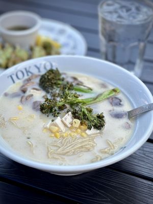 Creamy Truffle Vegan Ramen  at RAKKAN Ramen - Redondo Beach in Redondo Beach