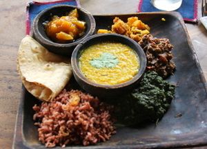 Indian food.  at Kafe in Ubud