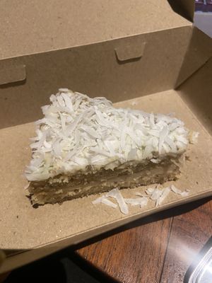 Coconut cake to go   at Kafe in Ubud