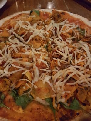 The Glenbrook made vegan at Station Bar & Woodfired Pizza in Katoomba