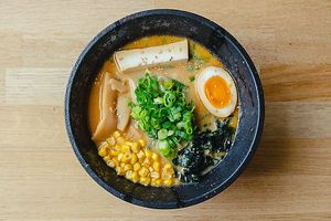 Vegi Ramen at Zuru Zuru Ramen in Ghent