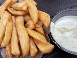 fries at Swing Kitchen - Rosenthalerstraße in Berlin