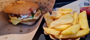 .. at Swing Kitchen - Rosenthalerstraße in Berlin