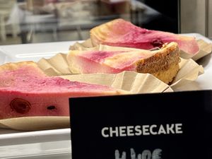 cheesecake at Swing Kitchen - Rosenthalerstraße in Berlin