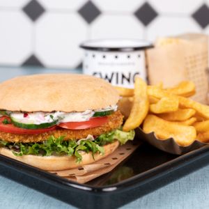 Vienna Burger at Swing Kitchen - Rosenthalerstraße in Berlin