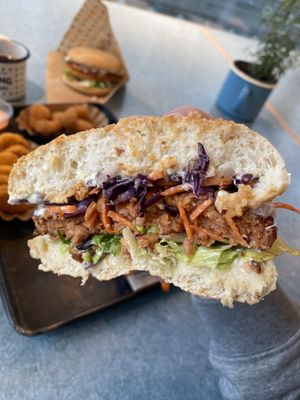 Cheeseburger  at Swing Kitchen - Rosenthalerstraße in Berlin