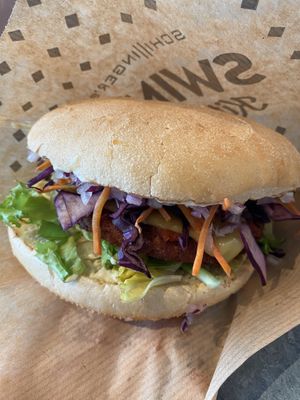 Cheeseburger  at Swing Kitchen - Rosenthalerstraße in Berlin